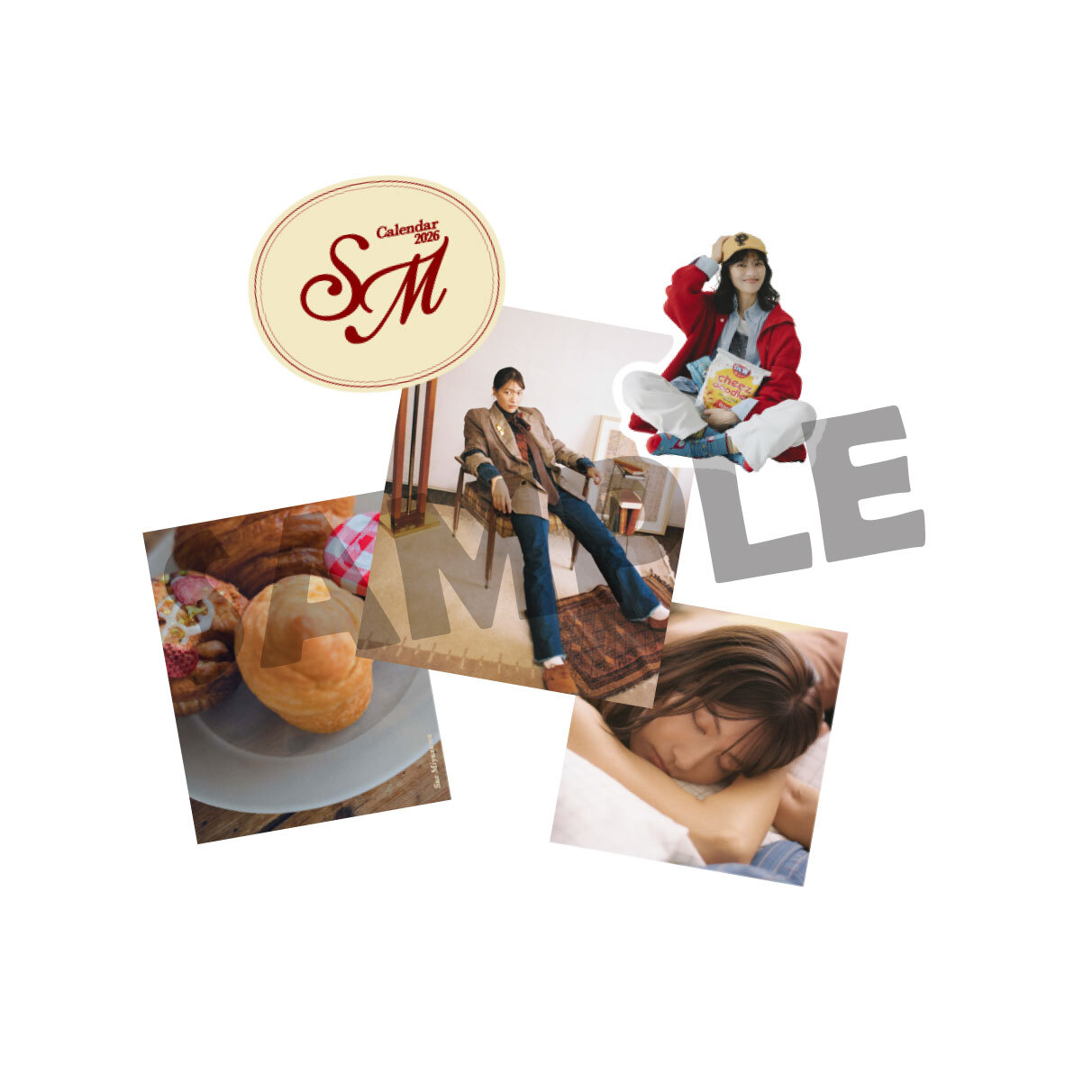 宮澤佐江 2026カレンダーグッズ＜ステッカー5種1セット＞ | 宮澤佐江