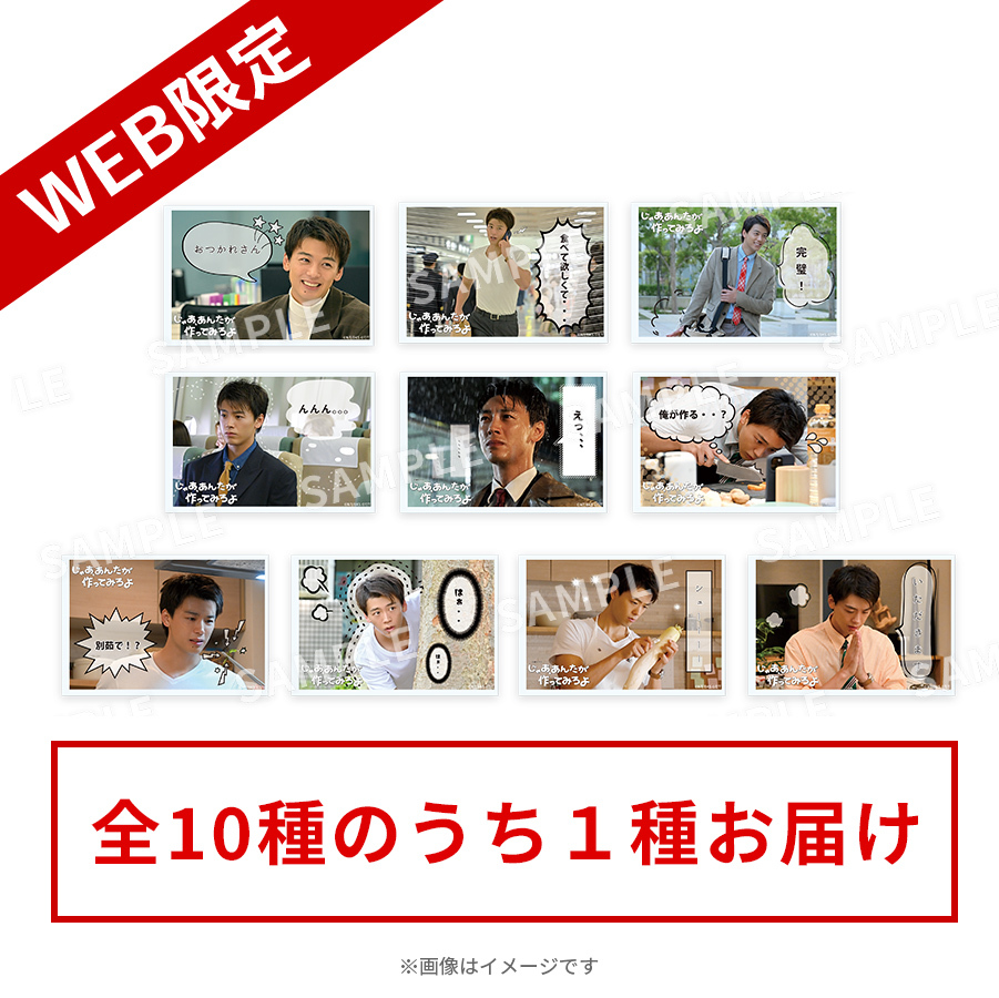 火曜ドラマ「じゃああんたが作ってみろよ」 勝男トレーディングマグネット(全10種)