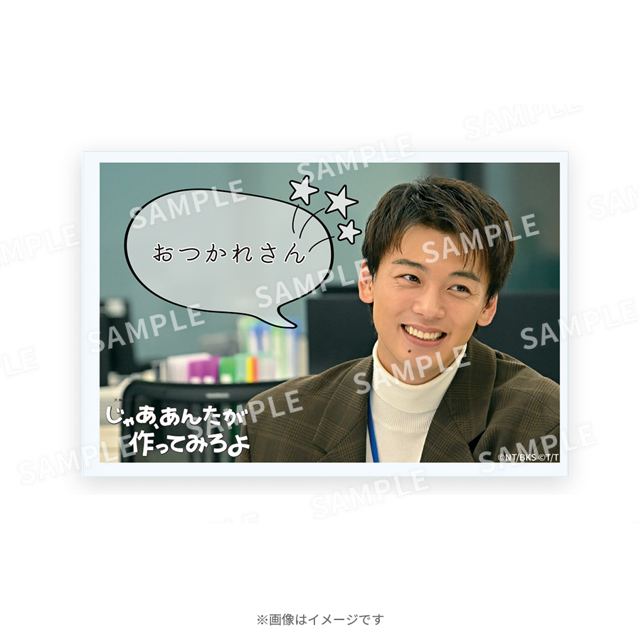 火曜ドラマ「じゃああんたが作ってみろよ」 勝男トレーディングマグネット(全10種)