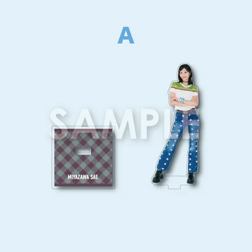 宮澤佐江 2027カレンダーグッズ<アクリルスタンド2種>